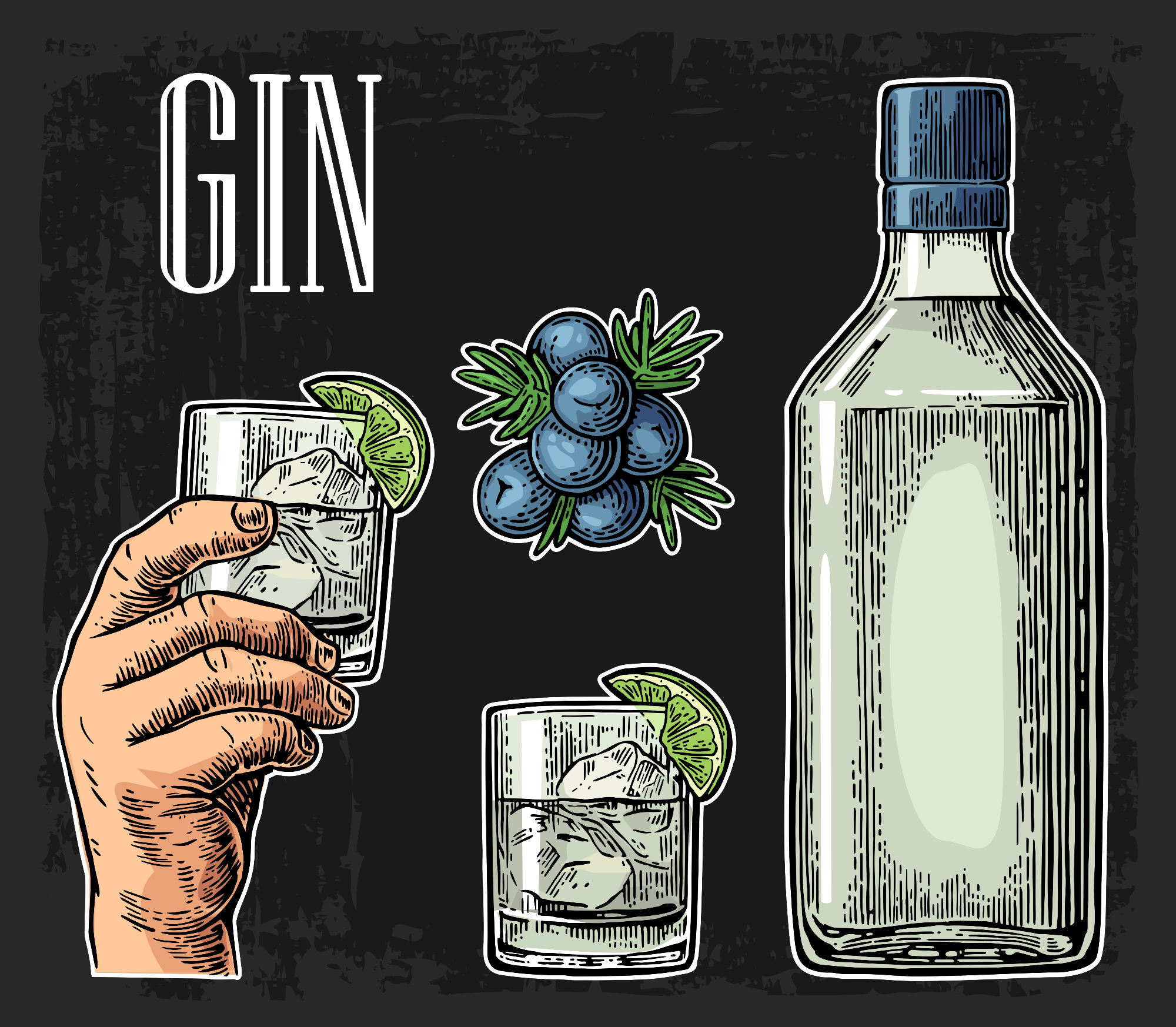 Gin nam predstavlja edinstveno pijačo za zabave